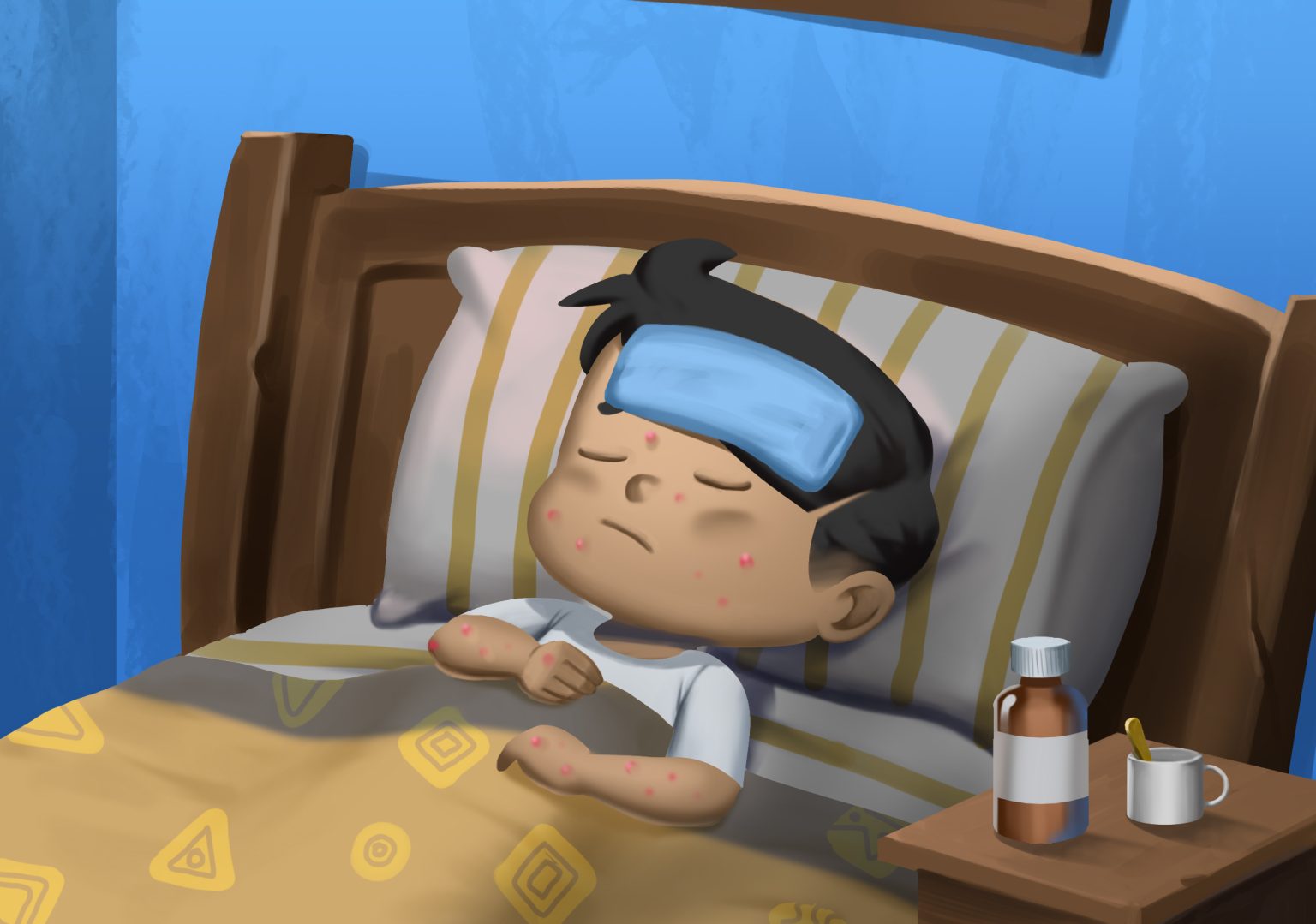 Si Kecil Sakit? Ini yang Ayah dan Bunda Perlu Lakukan